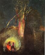 Odilon Redon Flight into Egypt oil painting artist
